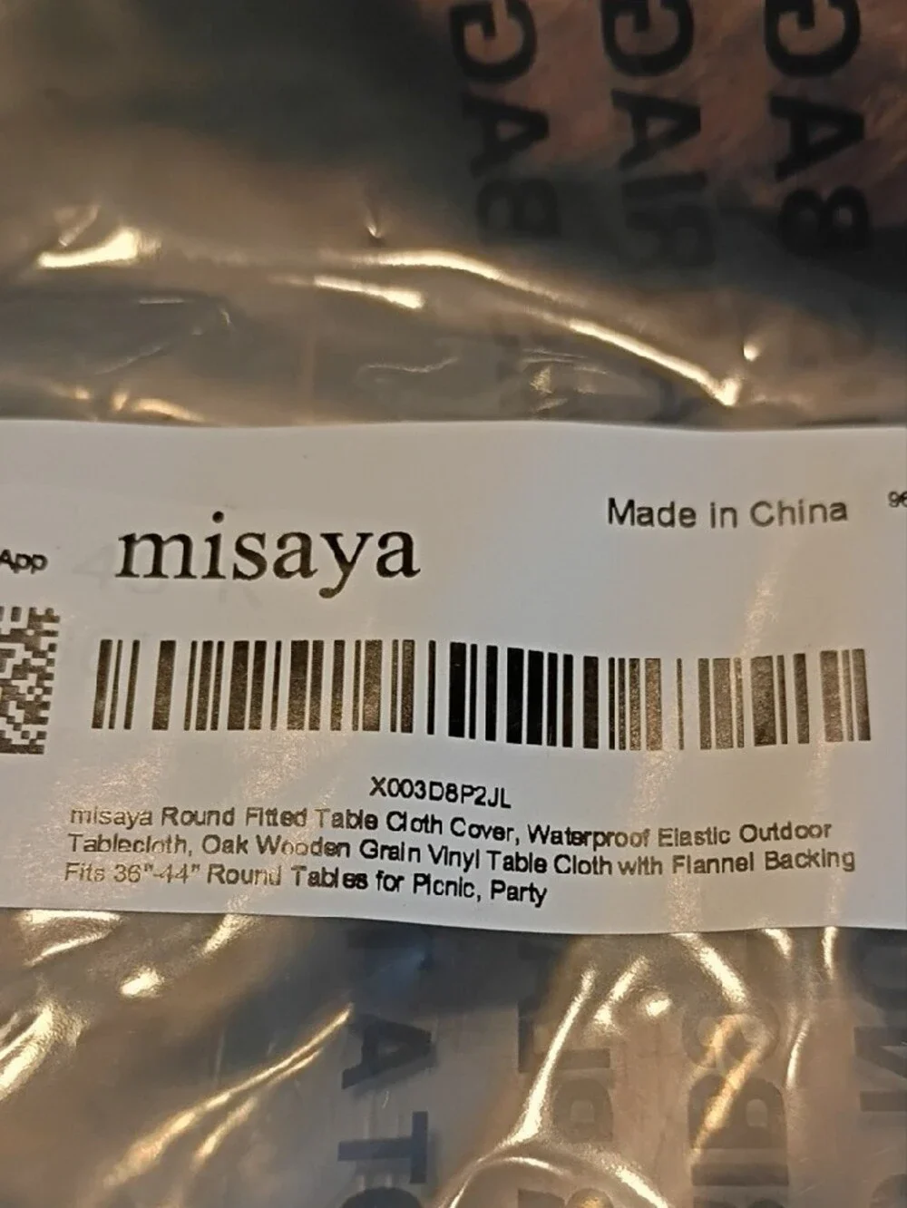 Misaya round fitted